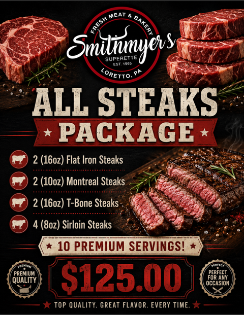 All Steaks Package