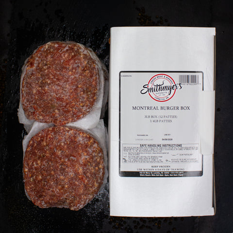 3LB Montreal Seasoned Burger Box