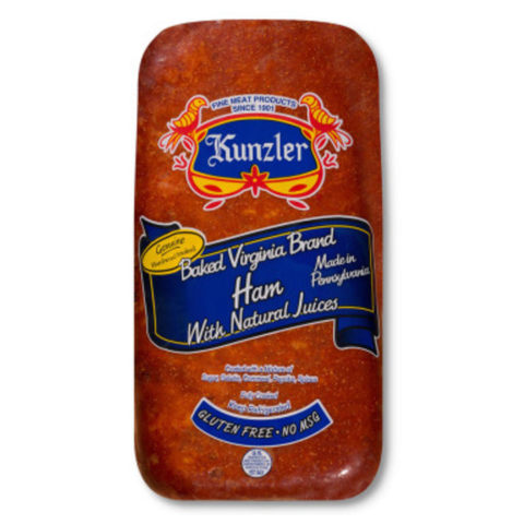 1/2 LB Kunzler Virginia Baked Ham