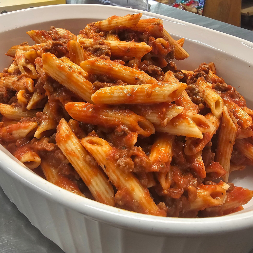 Rigatoni & Meat Sauce (1LB) – Smithmyer's Meats